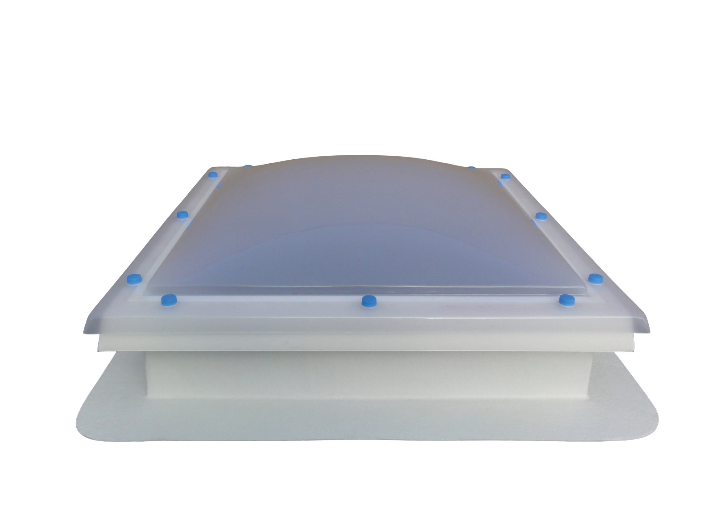 Wyłaz dachowy kopułowy (akryl) na podstawie PVC