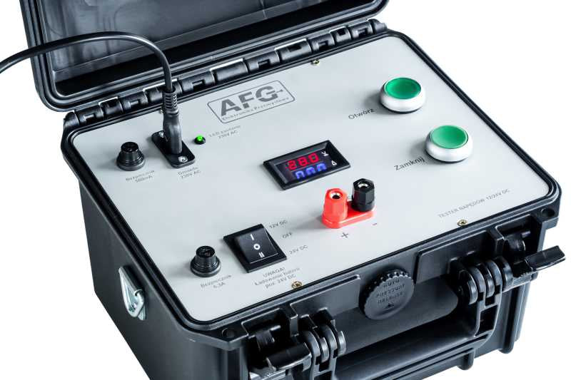 TESTER NAPĘDÓW 24VDC